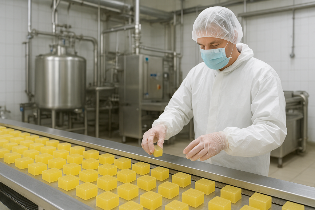 Industria productora de gelatina de vaca halal, un ingrediente uy presente en multitud de productos halal